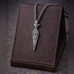 Stainless steel sword pendant necklace for Men
Scandinavian jewelry unisex